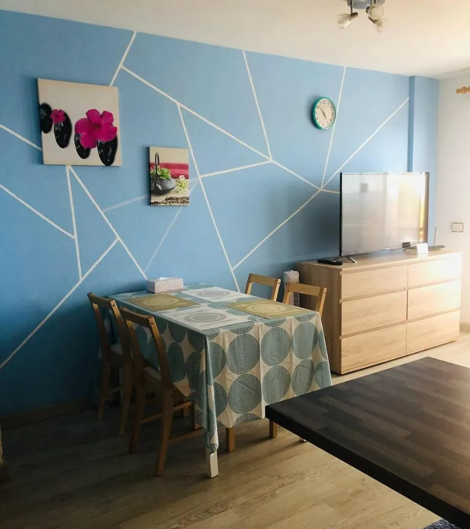First Line Beach Apartment With Ocean View La Arena Puerto de Santiago