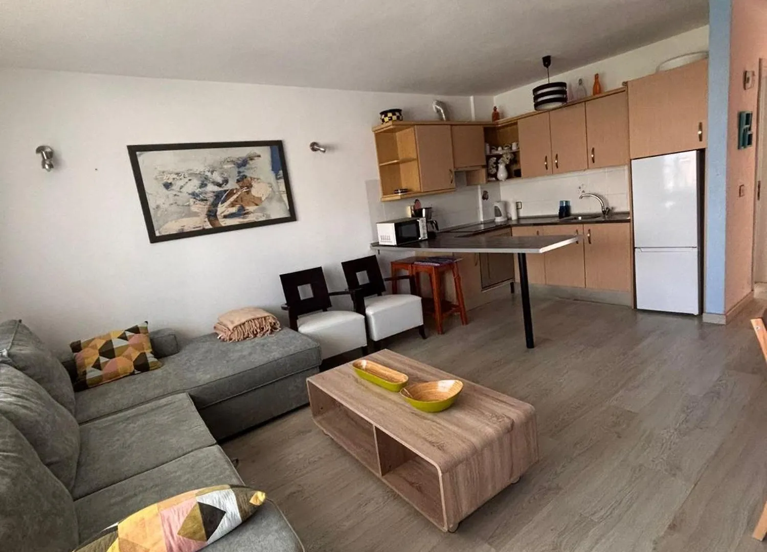 First Line Beach Apartment With Ocean View La Arena Puerto de Santiago